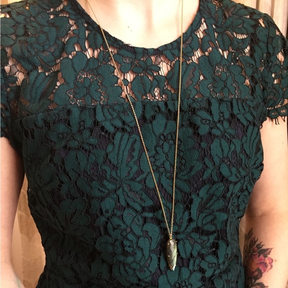 BR Factory Peek-a-boo Lace Dress - Picture 2 of 9